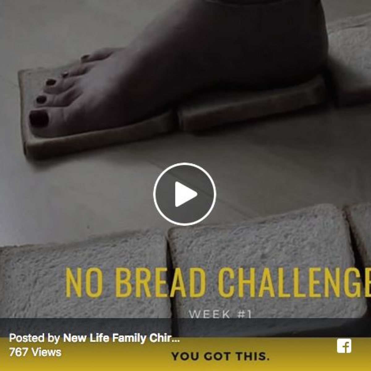 No Bread Challenge Week #1