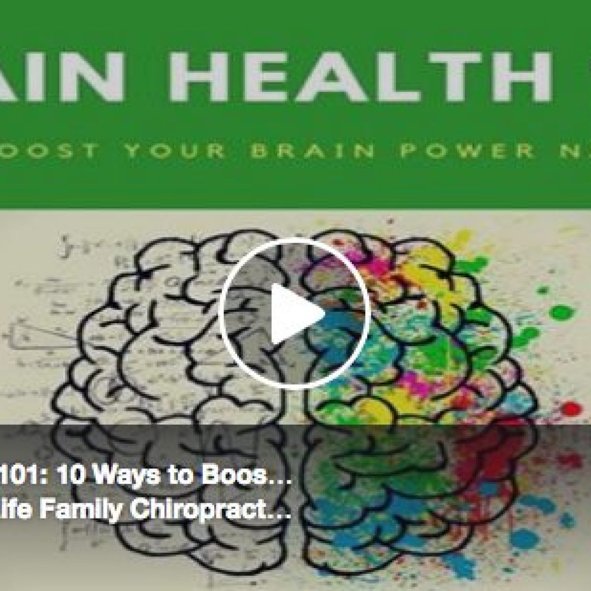 Brain Health 101